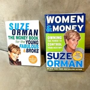 Lot of (2) Suze Orman Money Books